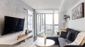 Familie suite, 2 slaapkamers, niet-roken | Woonruimte