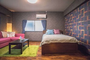 Unclassified image, 3 of 14, button - Cozy Modern Apartment | Walk to Tanimachi & Easy Access to Namba & Osaka Castle (Osaka-city,Tennoujiku,Shimizudani-chou)