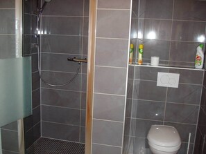 Hair dryer, towels, soap, shampoo - Colmar center, parking, terrace and air conditioning (Colmar)