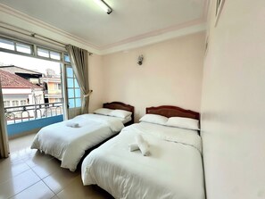 Basic Double Room, Balcony, City View | Free WiFi
