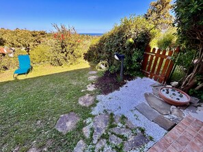 Property grounds - Three-room apartment Antonella with sea view, a/c and p. auto (Numana)