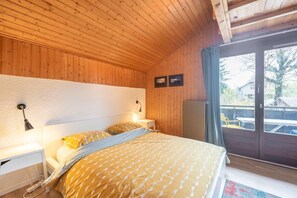 1 bedroom, iron/ironing board, Internet, bed sheets - Apartment Balcon du Léman (Thollon-les-Mémises)