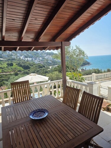   Beachfront Villa • Private Beach • Sunset Sea View • Bodrum