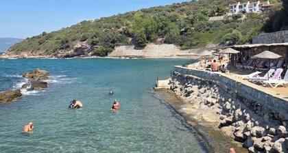 Beachfront Villa • Private Beach • Sunset Sea View • Bodrum