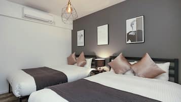 Blackout curtains, soundproofing, iron/ironing board, free WiFi