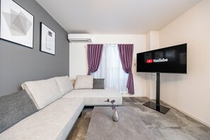 Appartement, 3 chambres, non-fumeur | Aire de séjour