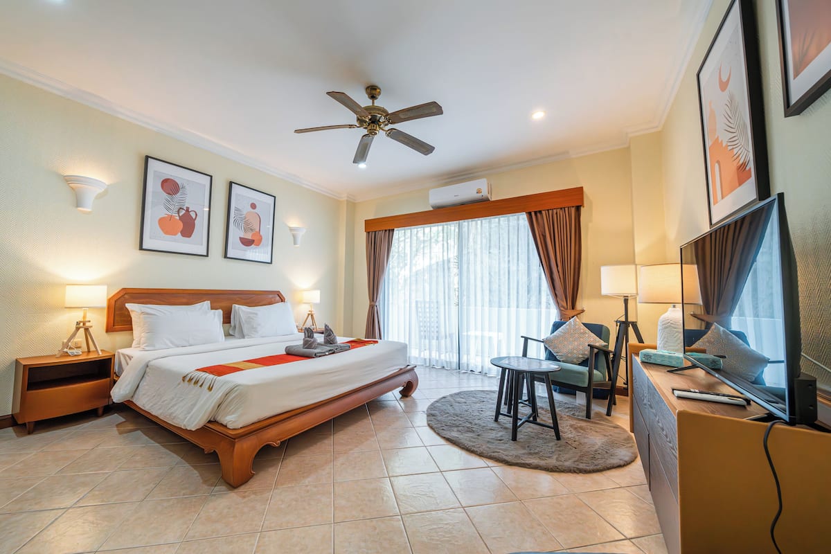 Studio, 1 giường cỡ king, không hút thuốc, ban công | Nội thất