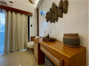 Deluxe-studiolejlighed - balkon - havudsigt | Interiør