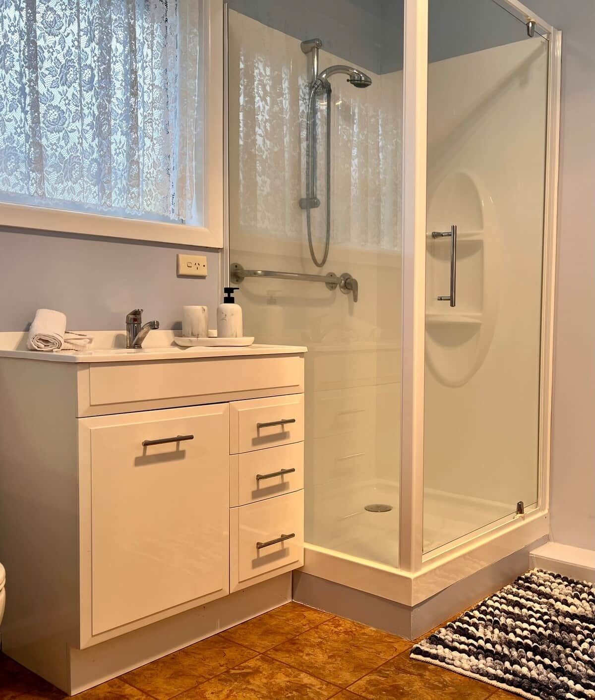 Hair dryer, towels