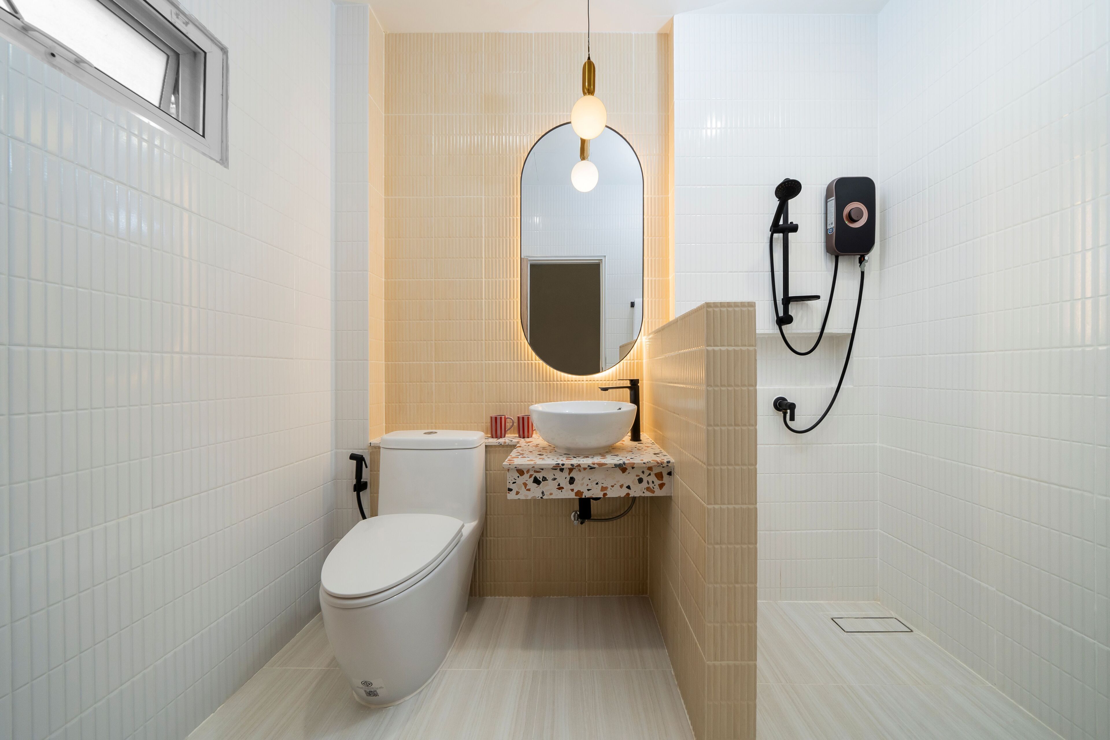 2 Bedroom Villa with PrivatePool PAMA-01 | حمام | تجهيزات دش، مستلزمات مجانية للعناية الشخصية، مجففات شعر، مناشف