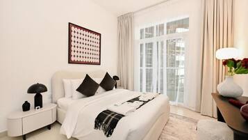 Apartment, Balkon, Stadtblick