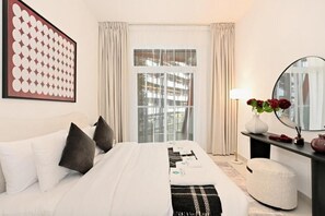 Apartment, Balcony, City View | Iron/ironing board, free WiFi - Bloomfields Striking in 1BR Binghatti Ga (Dubai)