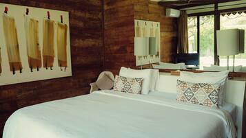 Villa, Private Pool, Garden View | In-room safe, desk, blackout drapes, free WiFi