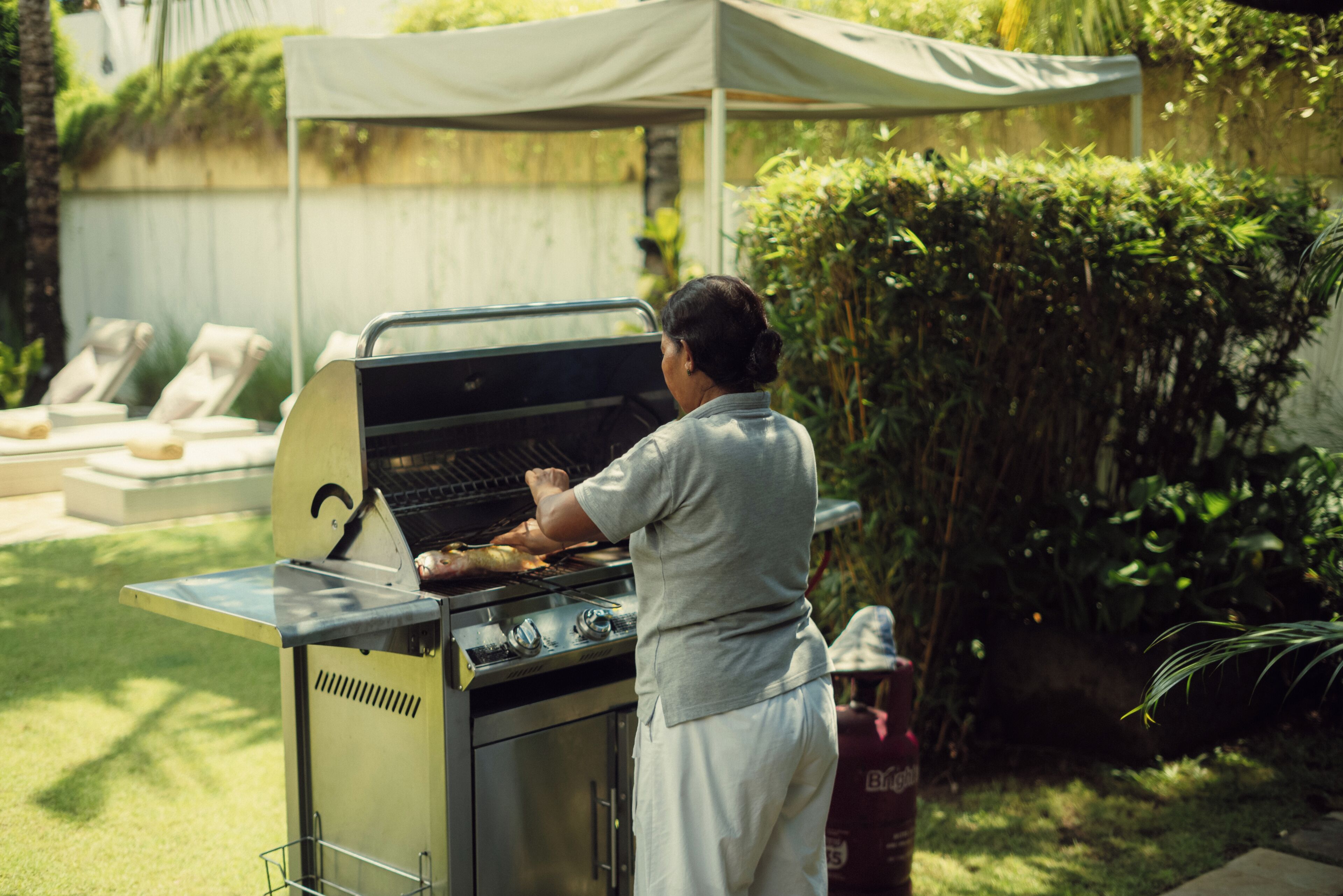 Khuôn viên nơi lưu trú