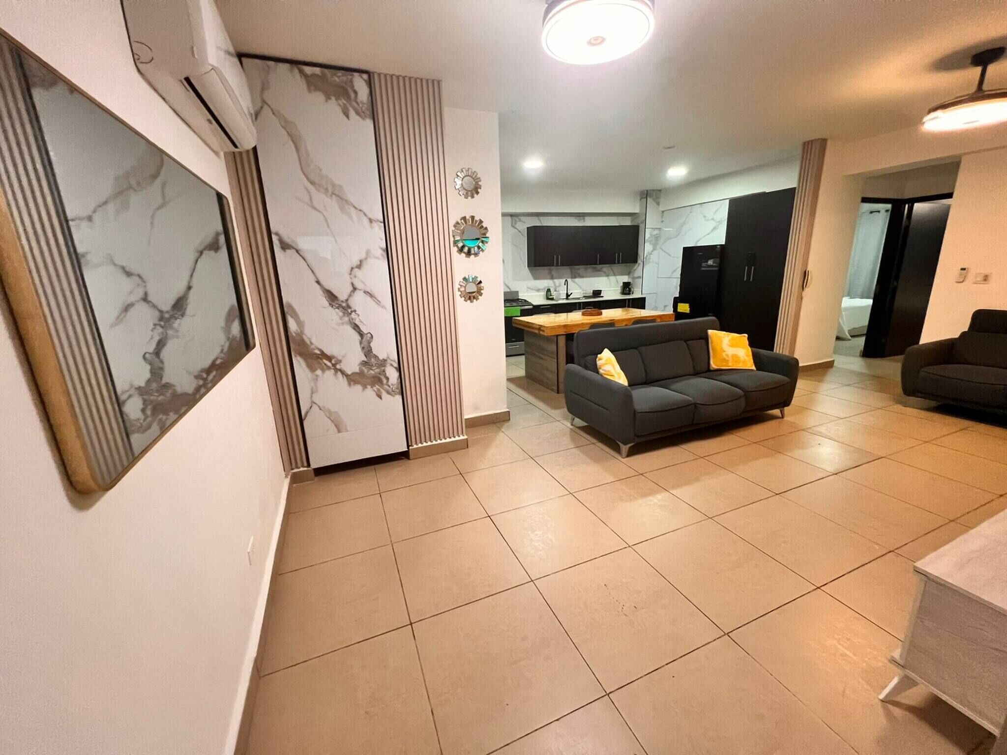 Apartment, 2 Bedrooms | Living area