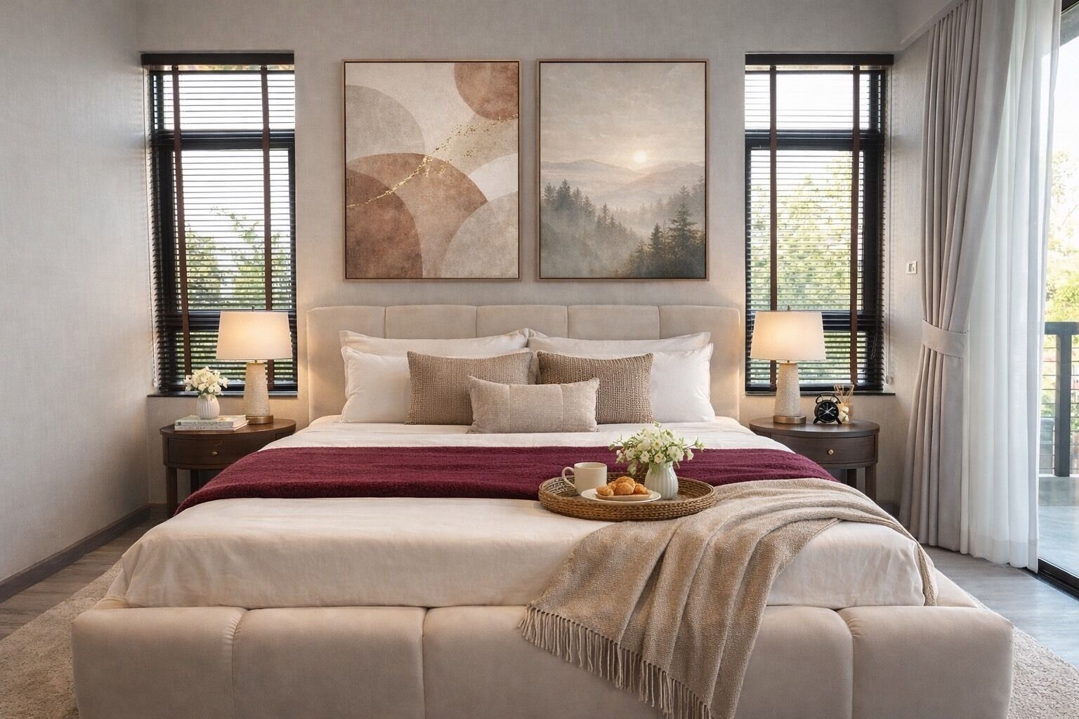 Desk, blackout drapes, iron/ironing board, free WiFi