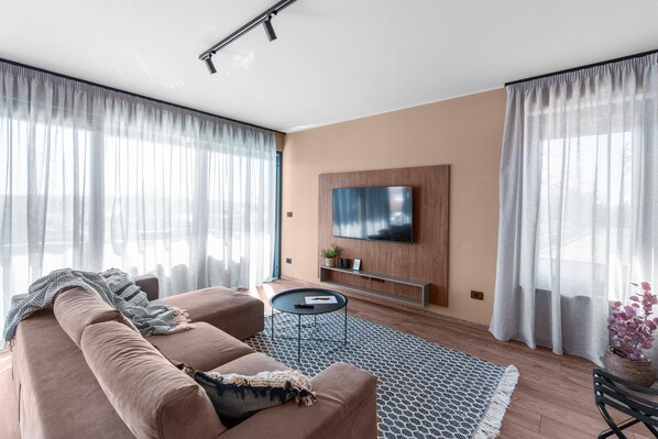 Villa Classique, 4 chambres | Salle de séjour