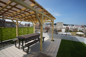 Outdoor dining - Sakurakan (Kagoshima)