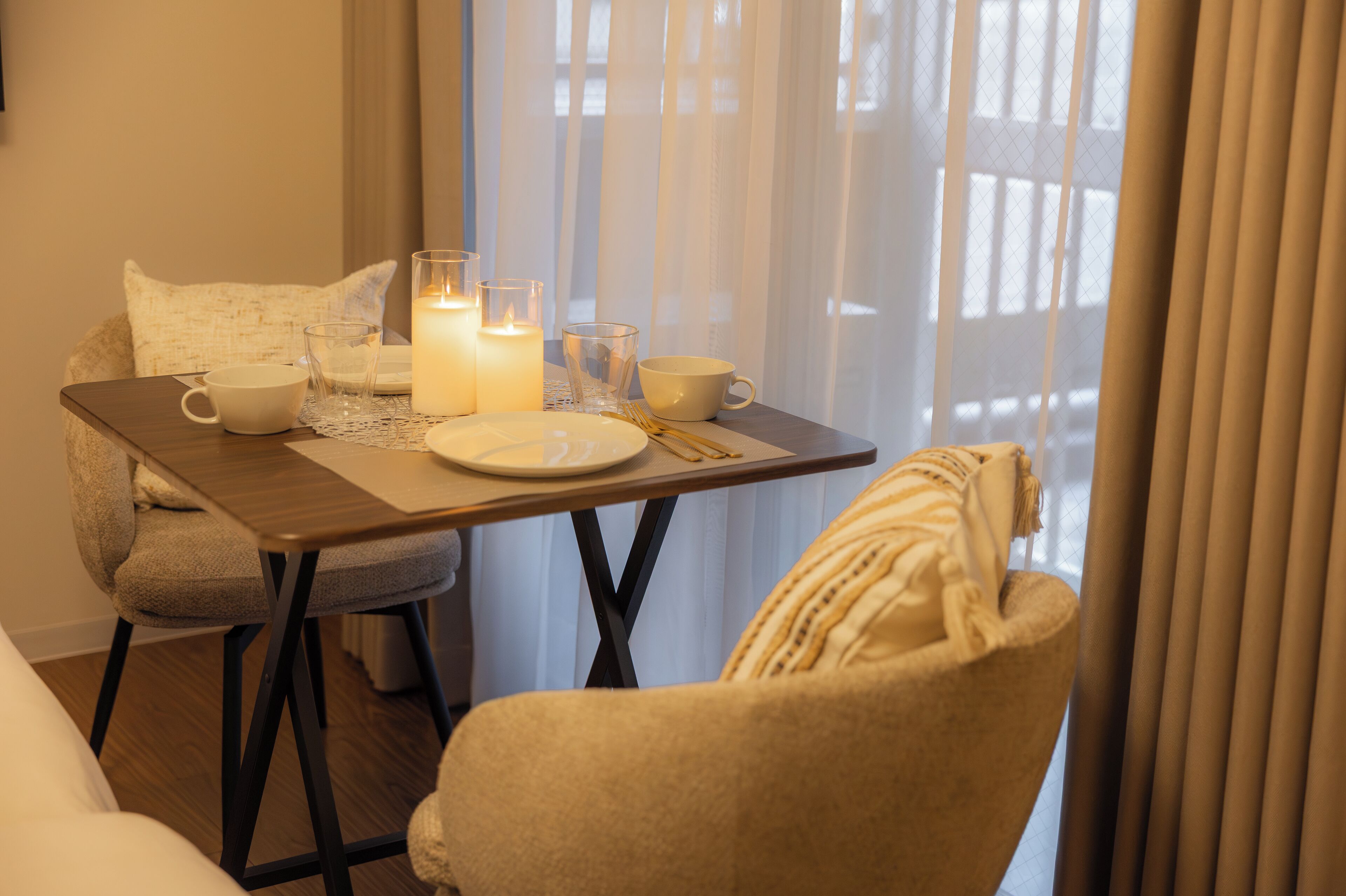 舒适公寓, 2 张双人床, 无烟房, 厨房 | 用餐