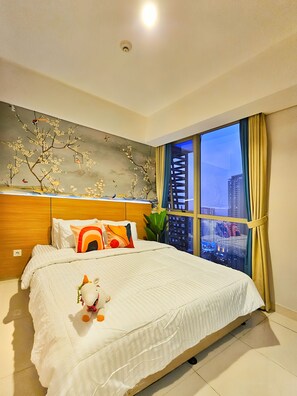 Apartment, 2 Bedrooms, City View | Iron/ironing board, free WiFi - Keio By SanLiving - 2BR - HubLife Mall (Jakarta)