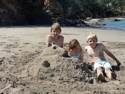Kiwi Bach at a Secluded Northland East Coast Beach