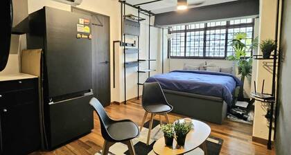 Stylish Studio apartment in Singapore next to MRT