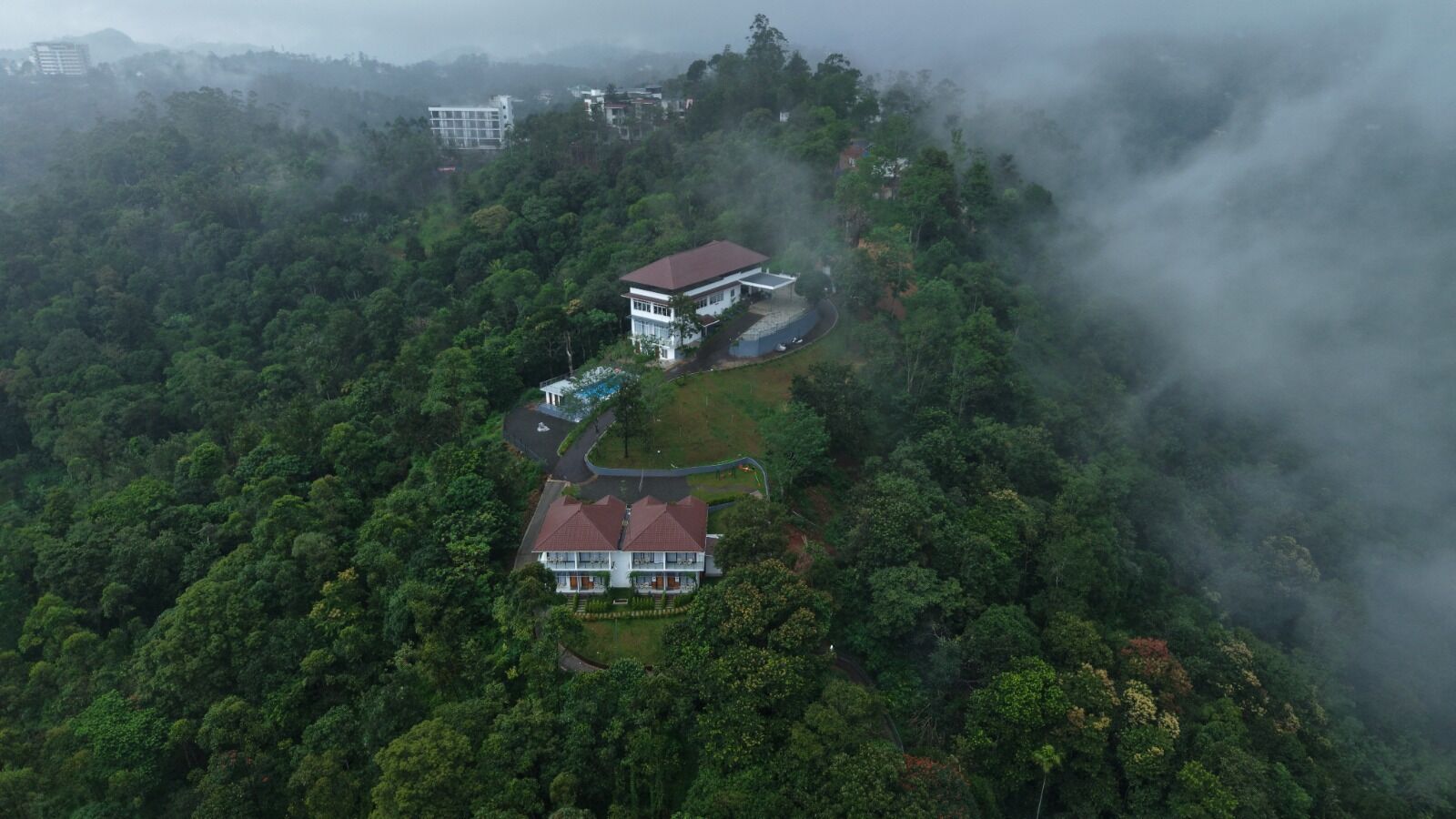 Voorkant van accommodatie