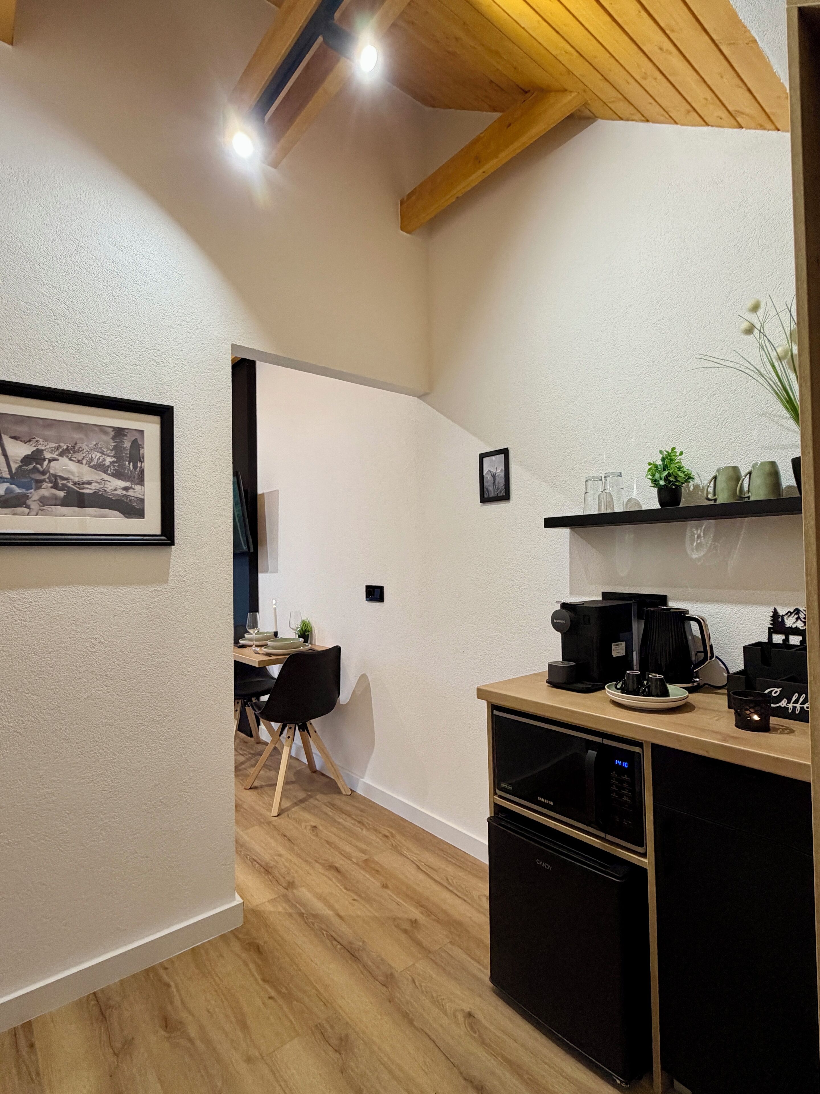 雙人房, 陽台, 山景 | 住宿內部