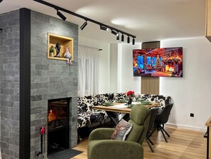 公寓, 山景 | 用餐