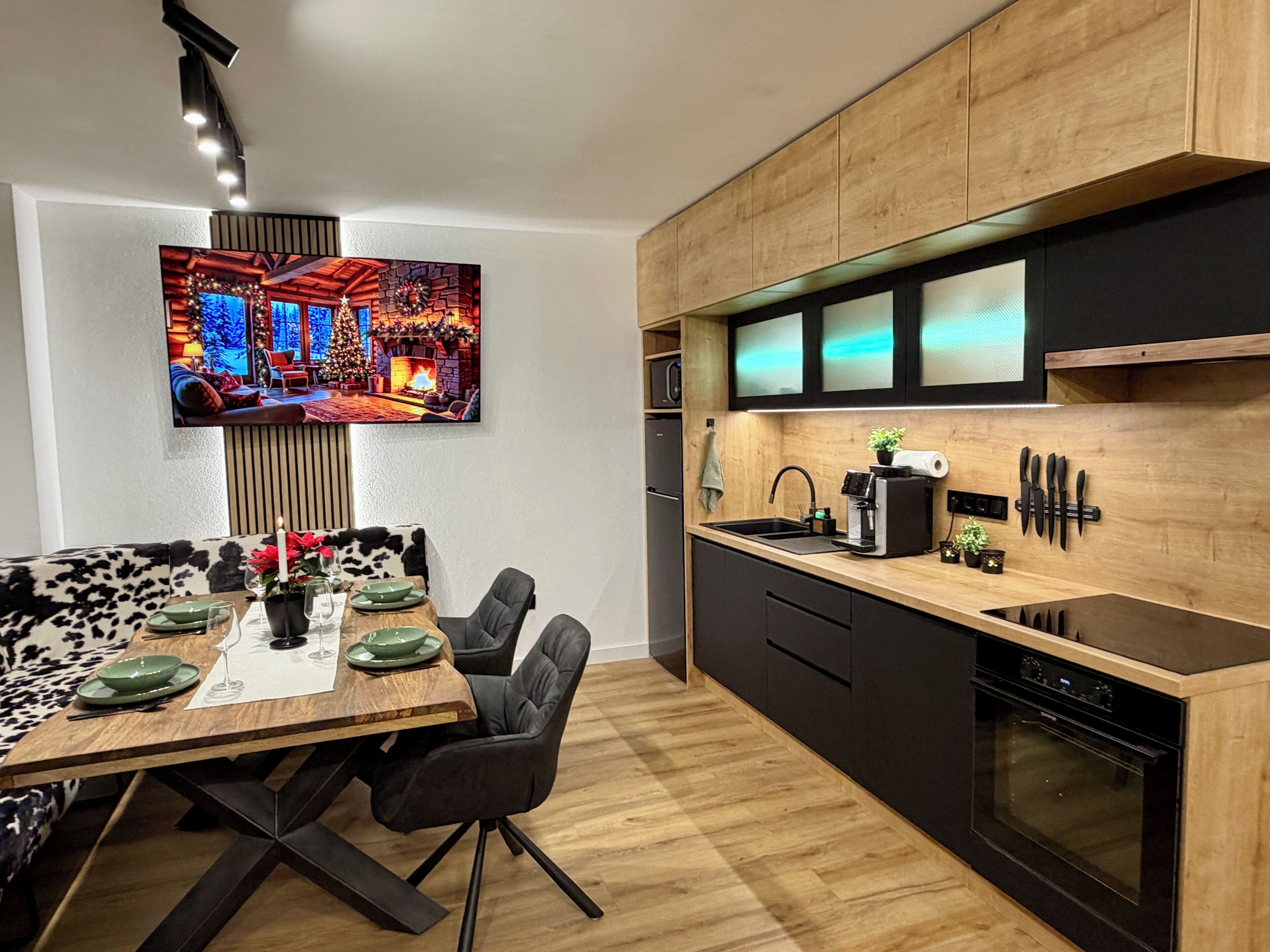 Apartment, Mountain View | Private kitchen