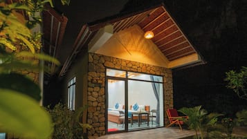 Chambre Double, vue montagne | Terrasse/Patio