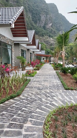 Khuôn viên nơi lưu trú