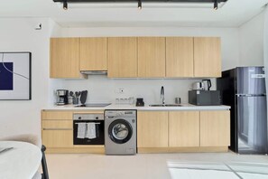 Private kitchen - AL Zorah 1 Bedroom Community View (Ajman)