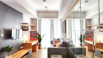 Apartemen, 2 kamar tidur, pemandangan kota | Area keluarga