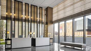 Check-in/check-out kiosk