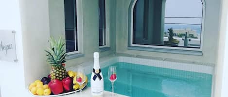 Junior Triple Room, Hot Tub | Terrace/patio