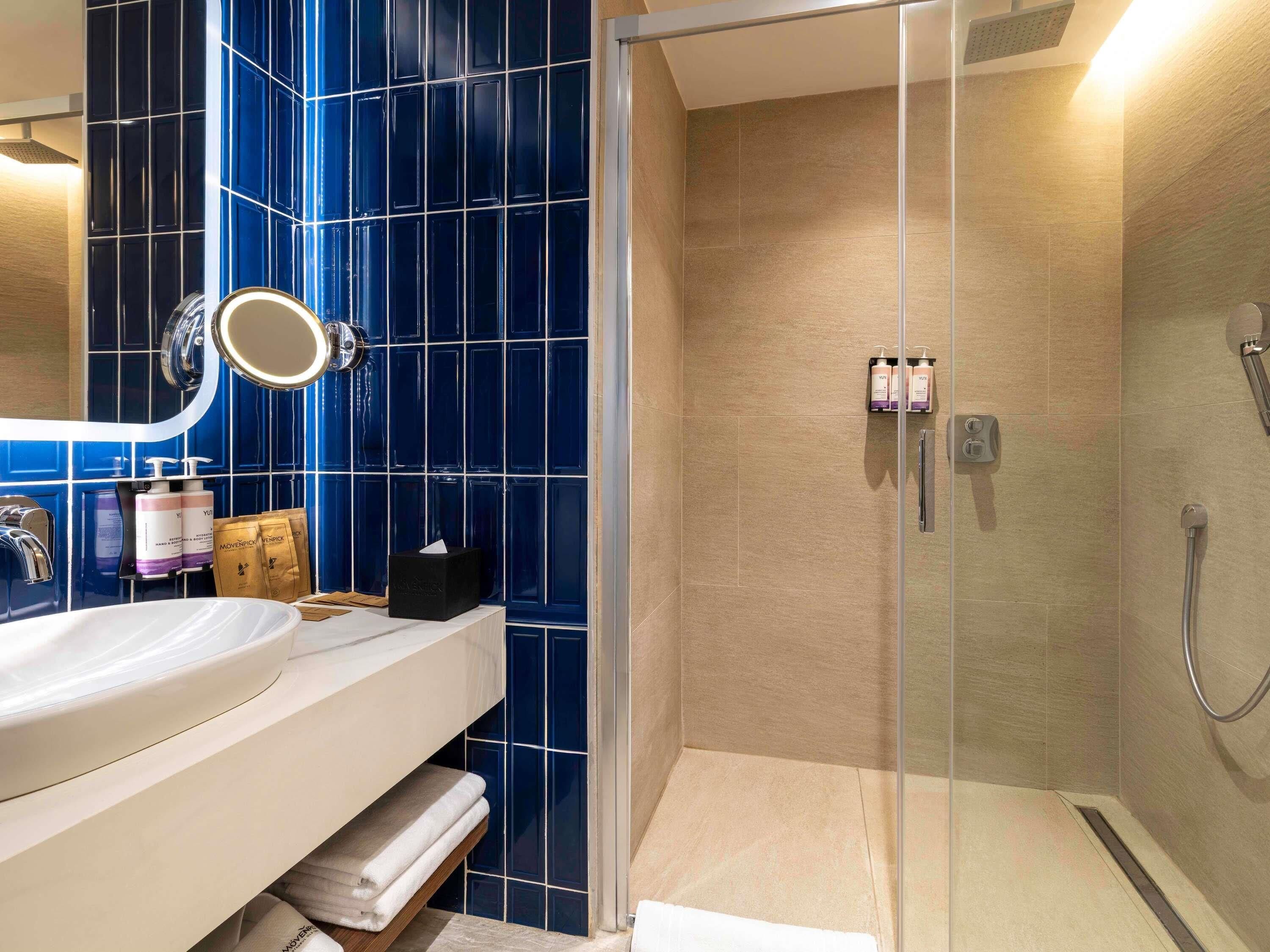 Free minibar items, in-room safe, blackout curtains, rollaway beds