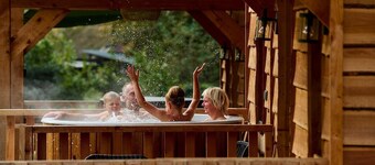 Cozy overnight at 't Heydeveld with your own private outdoor hot tub!