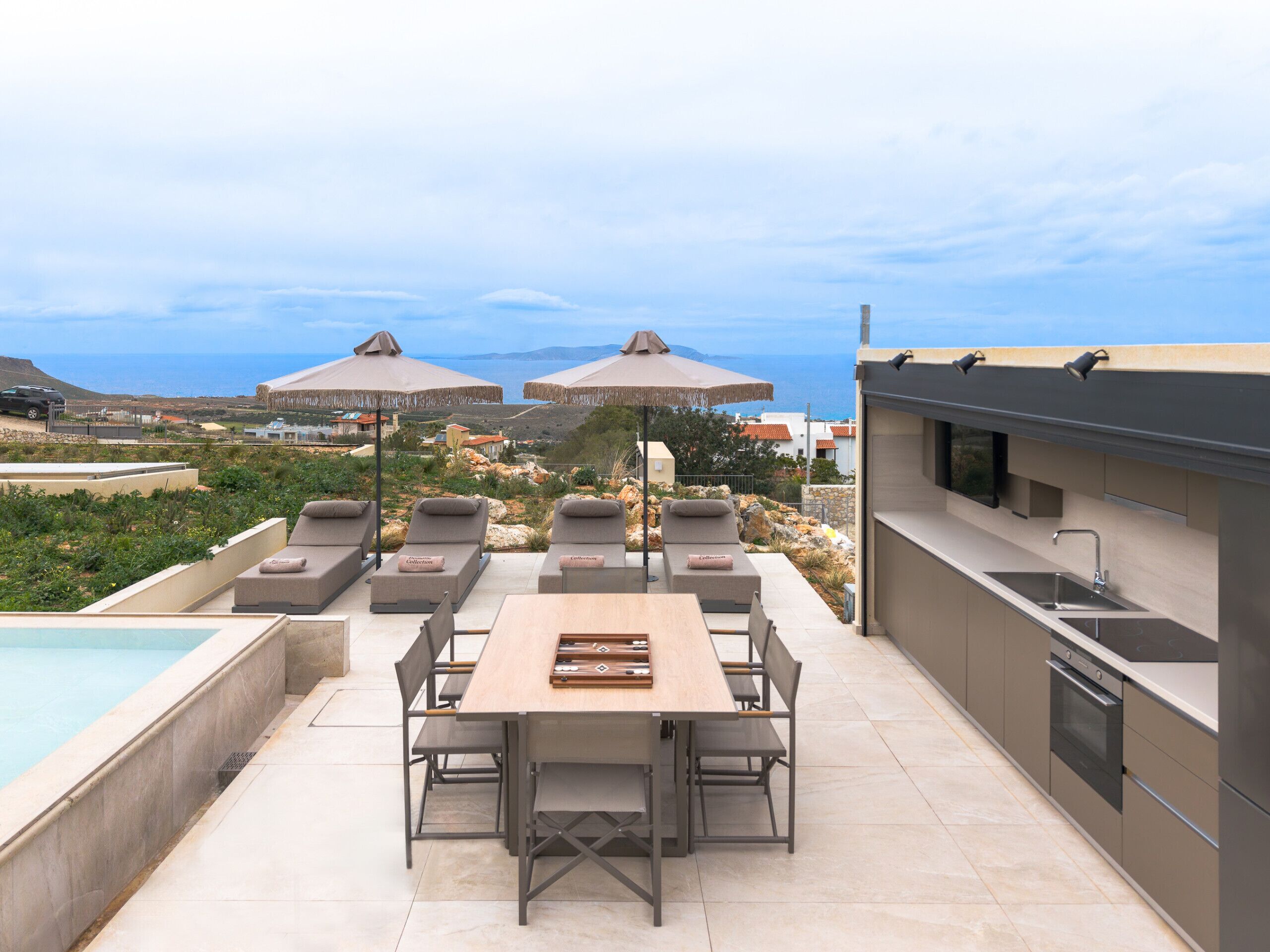 Vila, 2 quartos, piscina particular, vista para o mar | Vista do quarto