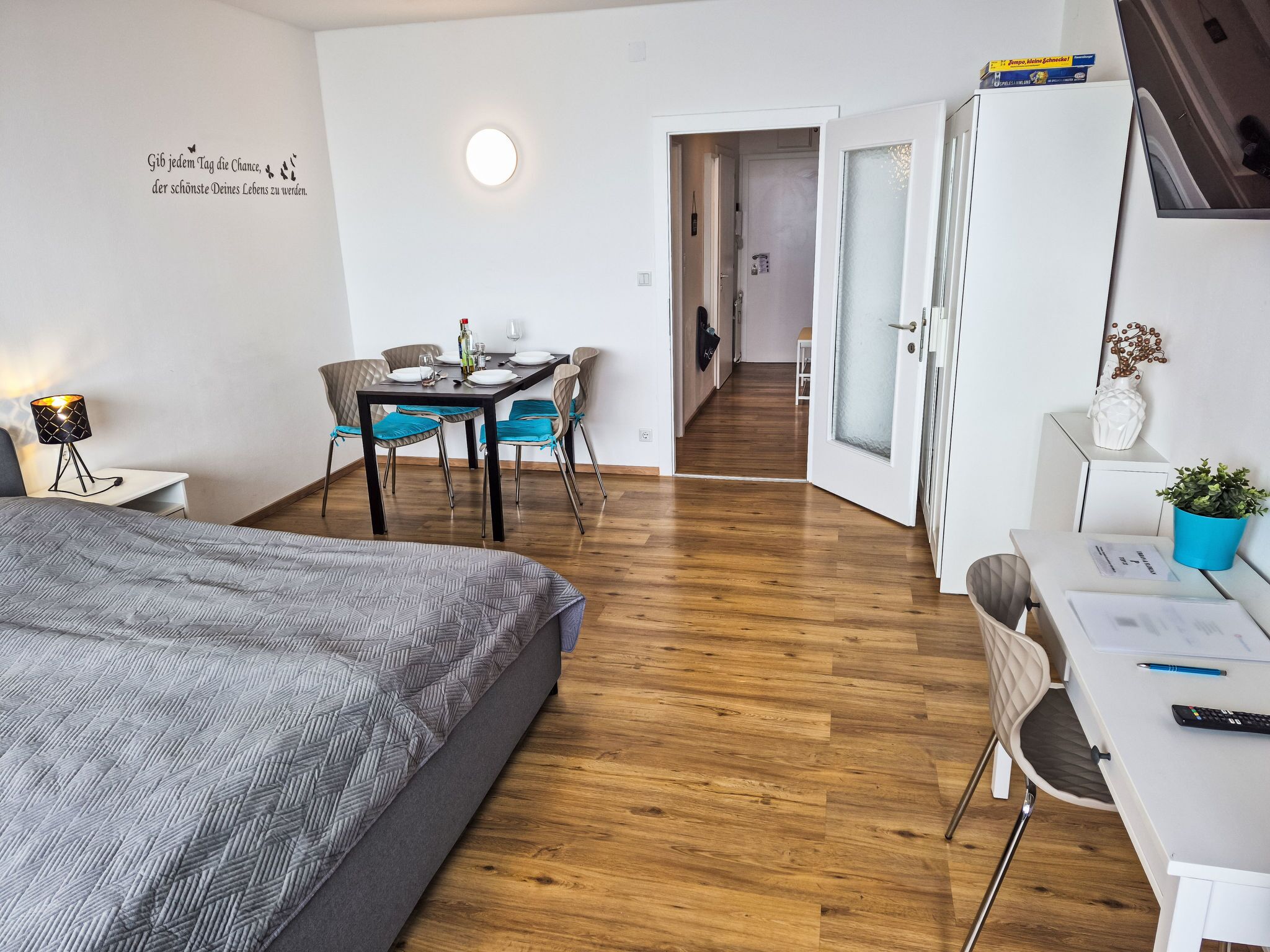 1 bedroom, internet