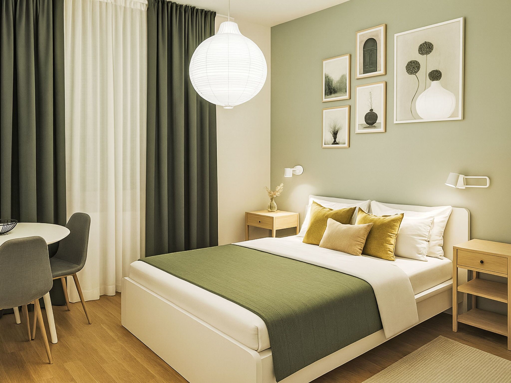 1 quarto, escrivaninha, acesso à internet