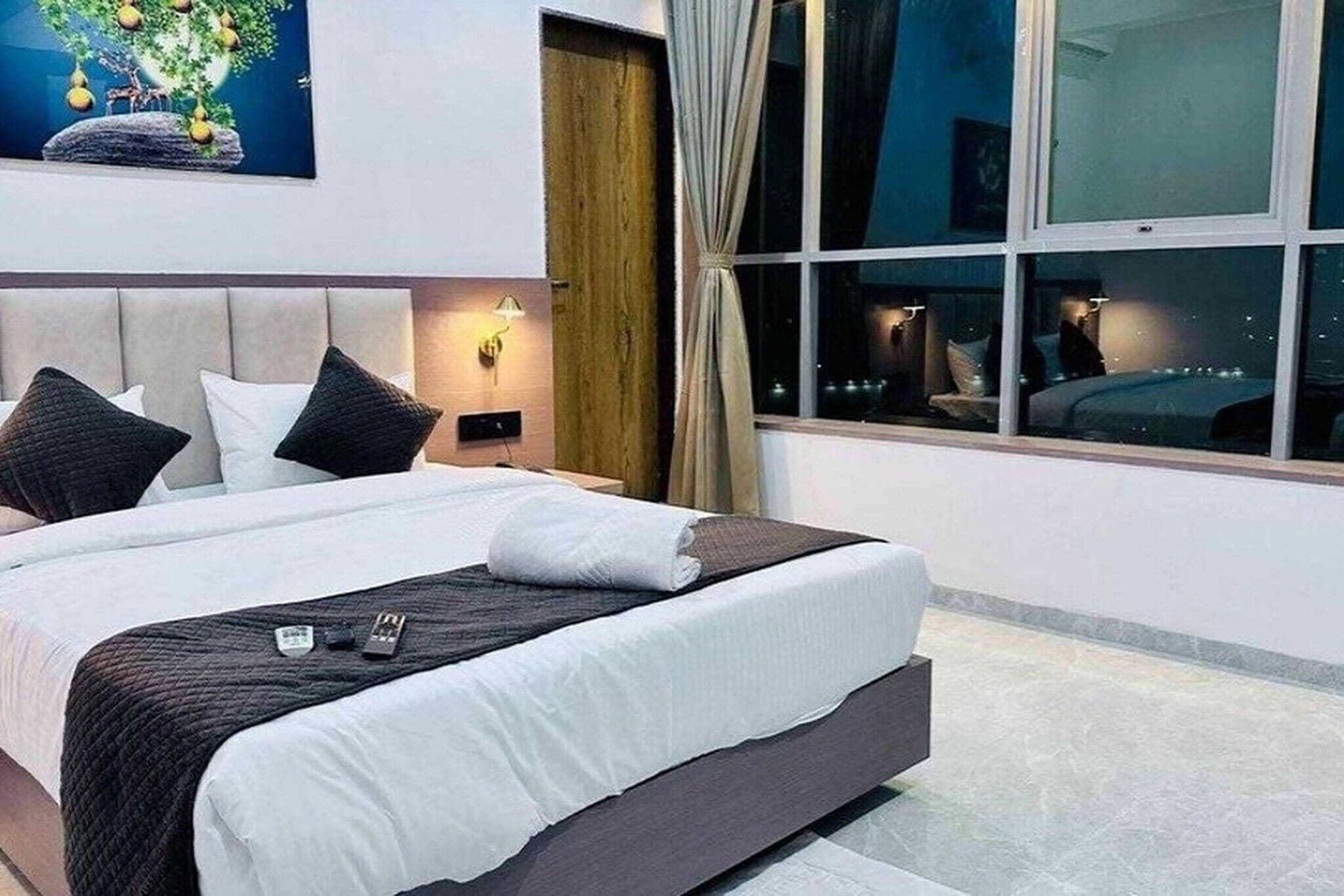 1 chambre, bureau, Wi-Fi gratuit, draps fournis