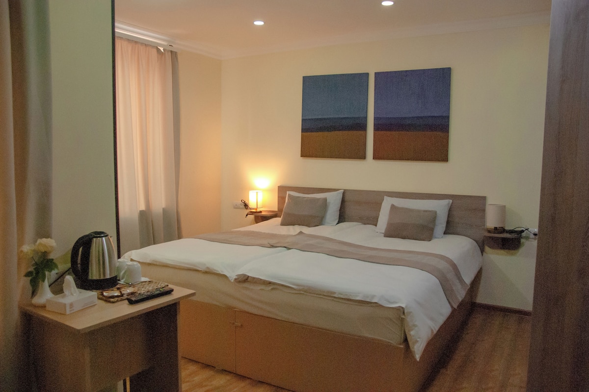 Deluxe-Doppelzimmer | Kostenloses WLAN, Rollstuhlgeeignet