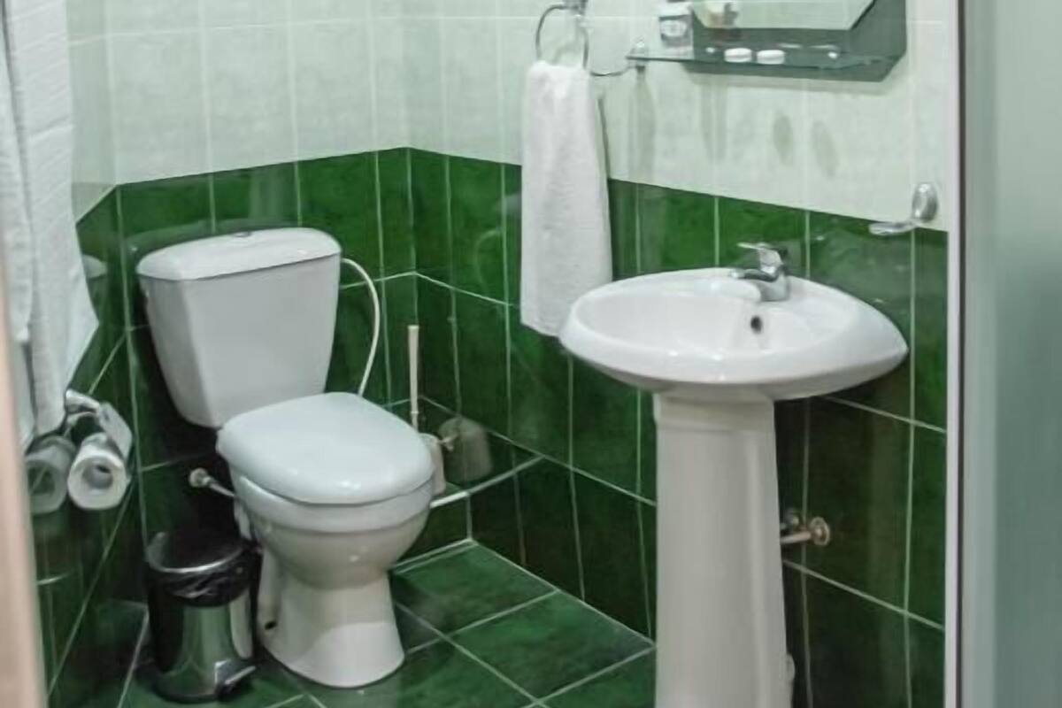 Standard Twin Room, Mountain View | Bathroom | Slippers