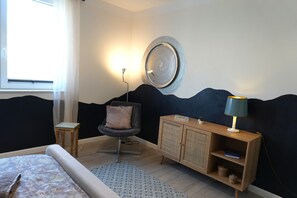 1 bedroom, WiFi, bed sheets - Haevn by the Sea, Water Room (Reußenköge)