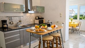 Fridge, microwave, coffee/tea maker, toaster - RS apartment 1  Rab by Villas Guide (Barbat na Rabu)