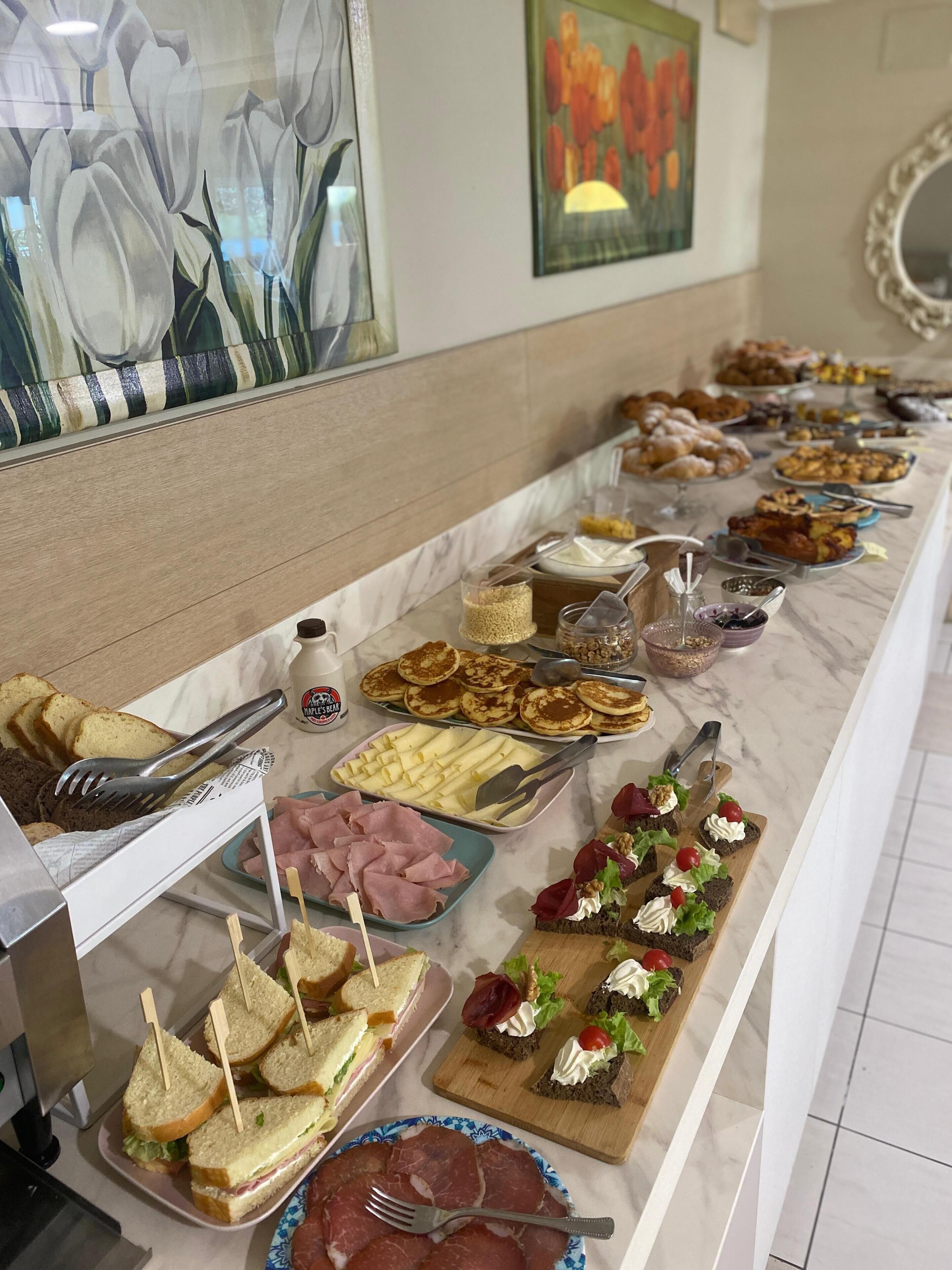 Gratis kontinental morgenmad hver dag