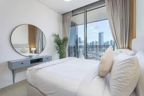Premium appartement, balkon, uitzicht op het water | Een strijkplank/strijkijzer, babybedden (toeslag), gratis wifi