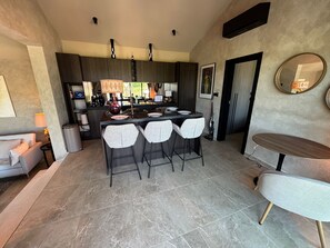 Living area - 2-bedroom Poolvilla in Rovinj with cool AC breeze (Rovinj)