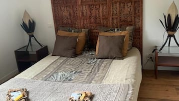 1 chambre, fer et planche à repasser, Wi-Fi, draps fournis